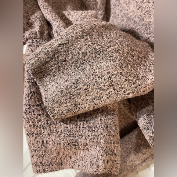 Kiki Long Sleeve Pullover Sweater Size Small Pink/Gray Heather Loose Fit So Soft - Picture 3 of 5